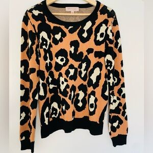 Philosophy Large Animal Print Sweater